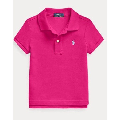 Polo Ralph Lauren - เสื้อโปโลเด็ก ไซส์ S สีชมพู