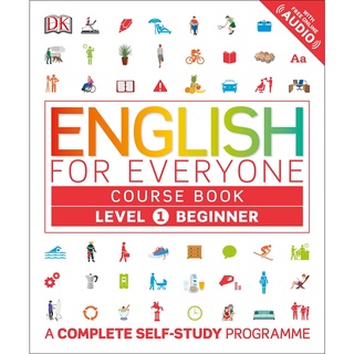 English for Everyone Course Book Level 1 Beginner: A Complete Self-Study Programme หนังสือใหม่ พร้อมส่ง