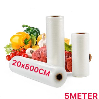 20x500cm Roll Vacuum Sealer Food Saver Bag - intl