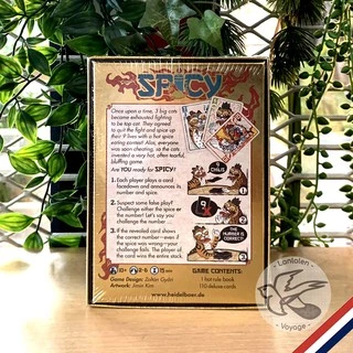 [ของแท้][สินค้าขายดี] Spicy สไปซี่ [ยอดขายกว่า 600 กล่อง] ภาษาไทย / Sweet & Spicy / Coyote Dice Cup [Boardgame]