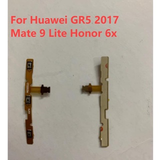 อะไหล่ปุ่มกดพาวเวอร์ แบบเปลี่ยน สําหรับ Huawei GR5 2017 Mate 9 Lite Honor 6x