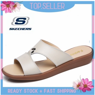 [พร้อมส่ง] *Skechers__go Walk Arch Fit รองเท้าแตะโลฟเฟอร์ ส้นแบน แบบสวม สําหรับผู้หญิง ผู้ชาย