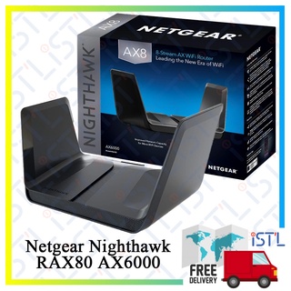 Netgear Nighthawk RAX80 AX6000 Wi-Fi Router