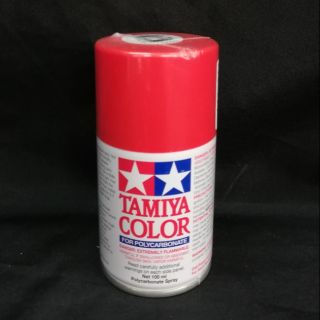 🎨TAMIYA 86034 PS-34 BRIGHT RED   สีสเปรย์ สีแดงสว่าง  ใช้พ่นบอดี้ใส รถบังคับวิทยุ