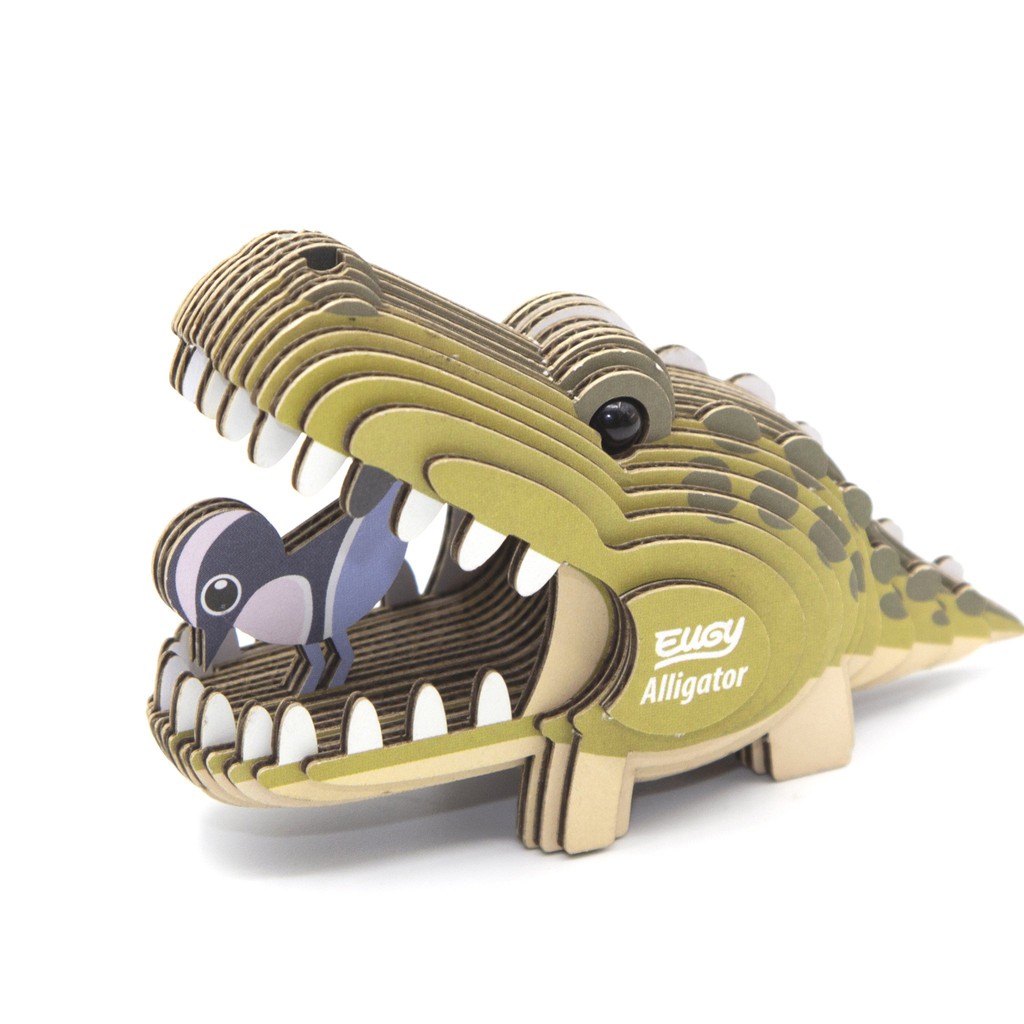 Eugy Dodoland Sea Crocodile 三维 Puzzle