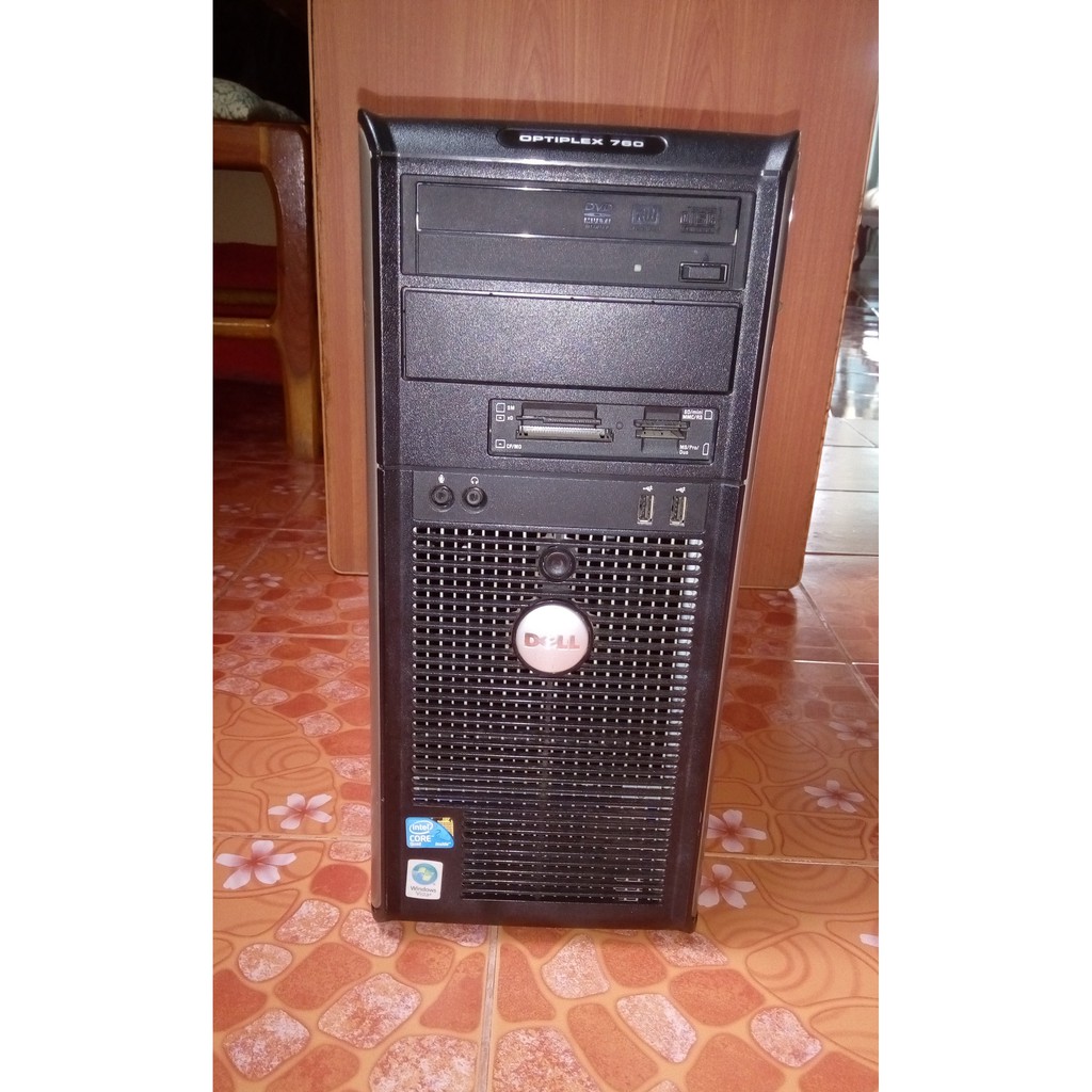 คอมมือสอง Dell Optiplex 380 Core 2 Duo Ram 2GB HDD 80GB Win 7 พร้อมใช้งาน Mainboard 0T656F OT656F