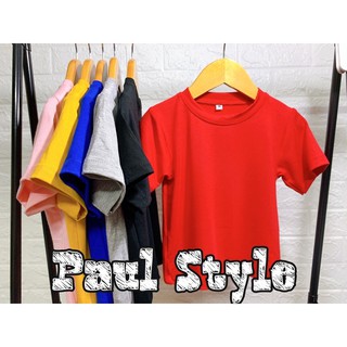 เสื้อยืดเด็กผ้าเรยอน*****ขายขาดทุน ขายโล๊ะสต๊อก*****