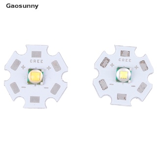 Gaosunny Cree Xml2 Xm-L2 ชิป Led พลังงานสูง 10W สีขาว แดง เขียว น้ําเงิน เหลือง 16 20 มม. Pcb Th