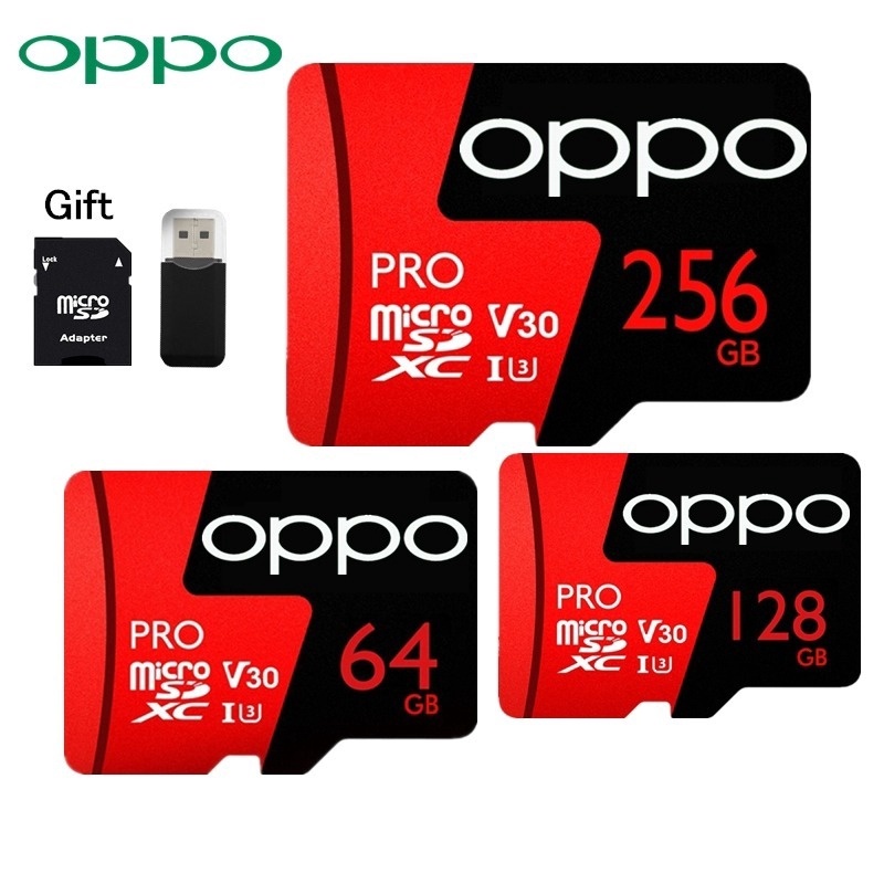 Note Thoughtful autumn ♥OPPO Pro การ์ดหน่วยความจำของแท้100%,Micro SD Card U3 V30 Sdhc/sdxc TF Card  1TB 512GB 256GB 128GB ZbK2 | Shopee Thailand