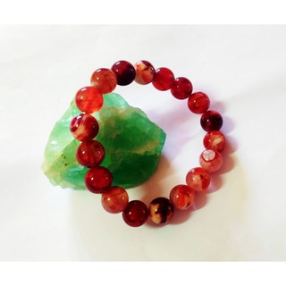 ข้อมือเรดอาเกต (Red Agate) ขนาด10mm