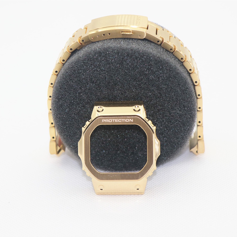 สายนาฬิกาและสําหรับ G-SHOCK DW5600 DW5610 กรอบขอบ GW-M5610 GW-M5600 GWB5600HR DW5600E สายนาฬิกาสายเห