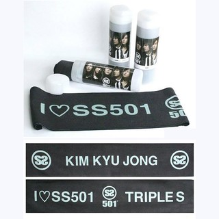 Kyu-jong (SS501) Slogan Towel Official Goods (ผ้าเชียร์) ของแท้จากเกาหลี