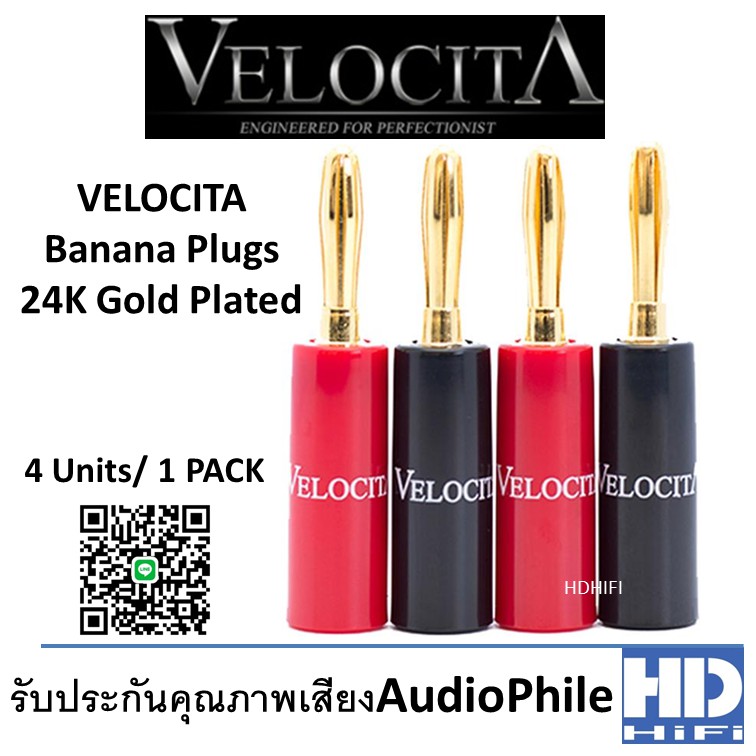 Velocita Banana Plugs