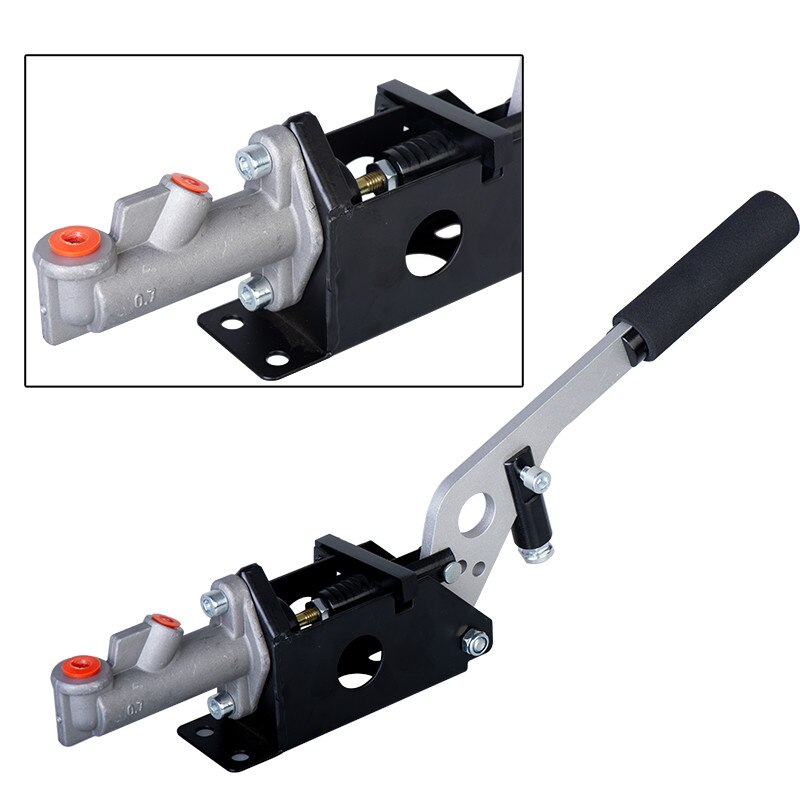 Racing 0.75Bar 320 มม. HYDRAULIC RACE HORIZONTAL E-BAKE เบรคมือ DRIFT LEVER/DRIFTING L-SHAPED สําหรับ BMW AUDI HONDA VW