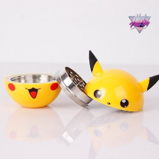 ตัวบดสมุนไพร ที่บดสมุนไพร Pikachu 420 ตัวบด 53 mm.