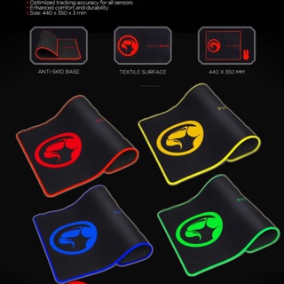 แผ่นรองเมาส์ขนาดกลาง marvo g27