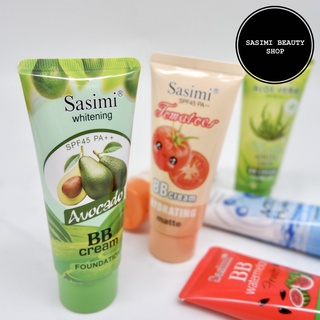 SASIMI BB Cream บีบี ครีมปกปิดริ้วรอย ผสมกันแดด พร้อมบำรุงผิวหน้า