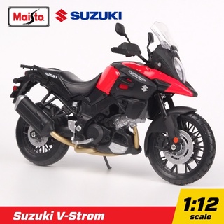 รถมอเตอร์ไซค์ 1:12 Suzuki V-Storm [Maisto]