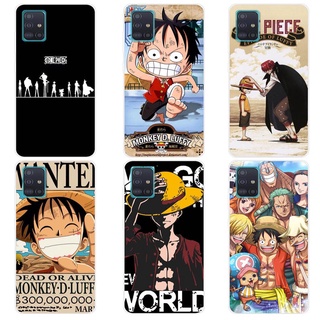 เคส ซัมซุง Samsung Galaxy A51 A71 A41 A31 2020 Case การ์ตูน One Piece เคสซิลิโคน Soft TPU โทรศัพท์มือถือ Back เคส