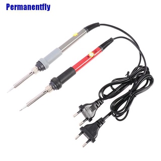 (Permanentfly) หัวแร้งไฟฟ้า 60W 220V ปลั๊ก Eu ปรับอุณหภูมิได้