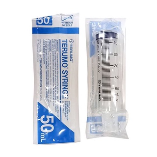 Terumo Syringe ไซริงค์ เทอรูโม กระบอกฉีดยา ขนาด 50 ml จำนวน 1 ชิ้น 06369