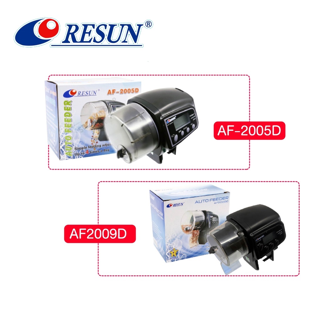 เครื่องให้อาหารปลาอัตโนมัติ Resun รุ่น AF2005D และ AF2009Dส่งเร็วส่งไว ...