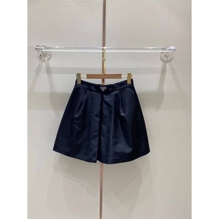 กางเกงขาสั้น ปราด้า mini skirt black