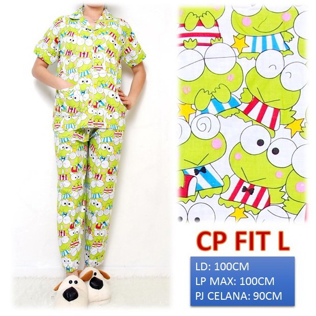 ชุดนอน KATUN ABG CP ขาสั้น ผ้าคอตตอนญี่ปุ่น ใส่ L KEROPPI CPA 0612 motif