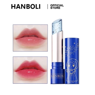 Hanboli ลิปบาล์ม ให้ความชุ่มชื้น ป้องกันการแตก ติดทนนาน กันน้ํา ลิปบาล์มเปลี่ยนสี แต่งหน้า H814