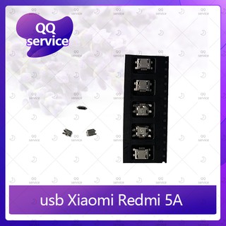 usb Xiaomi Redmi 5A อะไหล่ตูดชาร์จ ก้นชาร์จ（ได้5ชิ้นค่ะ) อะไหล่มือถือ คุณภาพดี QQ service