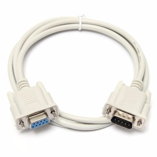 สาย RS232 9-Pin Male To Female DB9 9-Pin PC Converter Cable 1.2m -lntl