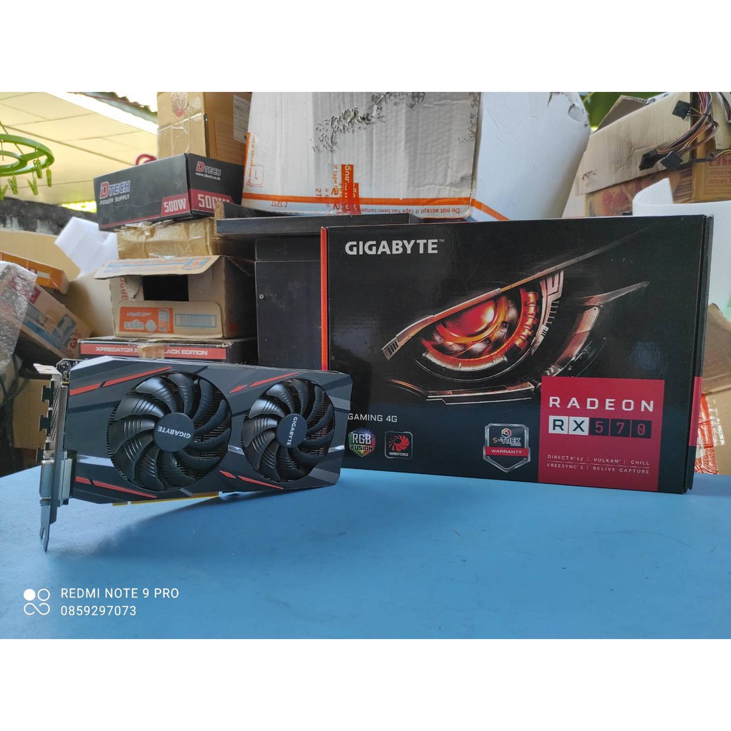 การ์ดจอ RX 570 4GB ประกันเหลือๆ