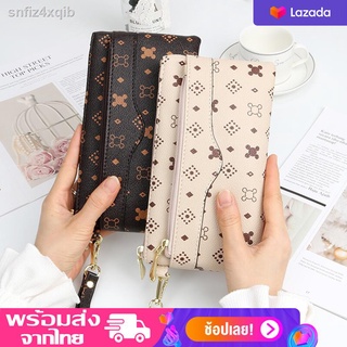 myspaceshop(M1281) -n2กระเป๋าคล้องแขนใส่โทรศัพท์กระเป๋าสตางค์ใบยาวกระเป๋าตัง