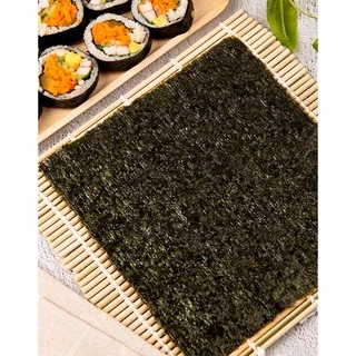 สาหร่ายห่อคิมบับ สาหร่ายคิมบับ แบ่งขาย 10แผ่น / 20แผ่น สาหร่ายแผ่นย่าง Wando Dried Seaweed 도 명품 구운 김밥김