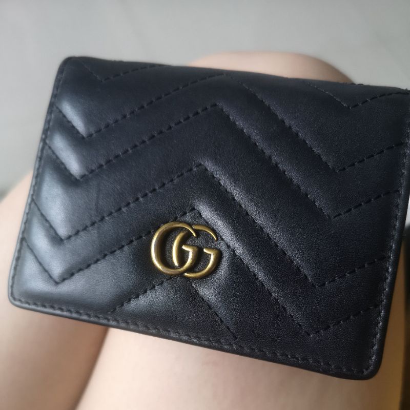 gucci marmont mini wallet authentic 100%