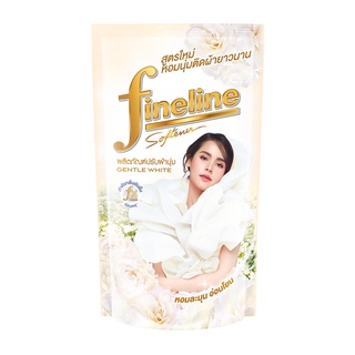Fineline ไฟน์ไลน์ผลิตภัณฑ์ปรับผ้านุ่ม สูตรมาตรฐาน กลิ่น Gentle White 580 มล. สีขาว