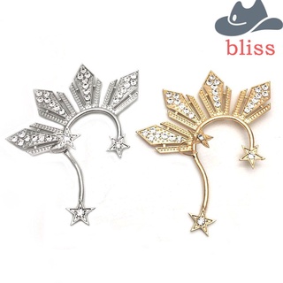 Bliss ต่างหู แบบไม่ต้องเจาะหู ขนาดใหญ่ ขวา สําหรับผู้หญิง 1 ชิ้น