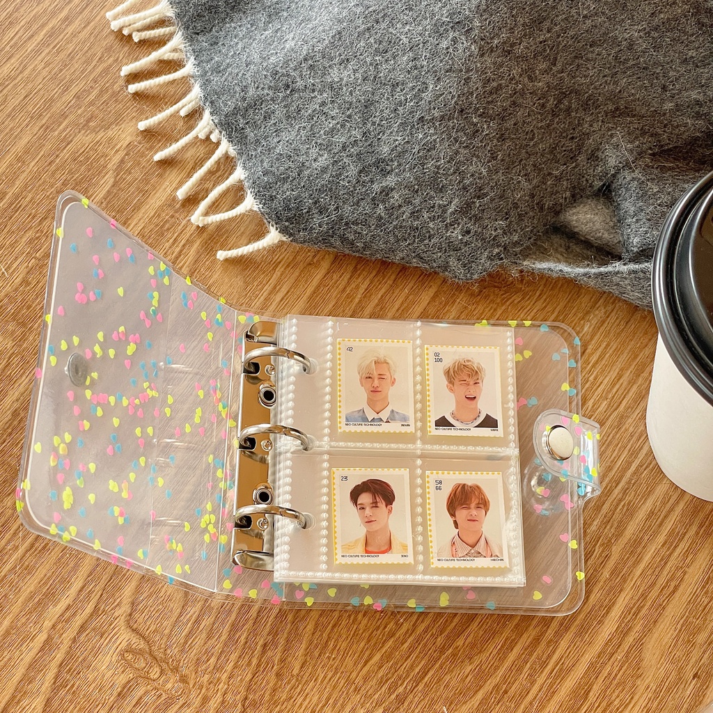 Ins Style อัลบั้มรูปภาพโพลารอยด์ 1 นิ้ว 2 นิ้ว 3 นิ้ว ID Photo Aidou