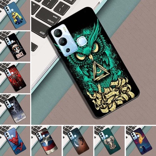 เคสโทรศัพท์มือถือ ซิลิโคนนุ่ม ลายการ์ตูน สําหรับ Infinix Hot12 X6817 Hot 12i X665 Hot 12 Play X6816C