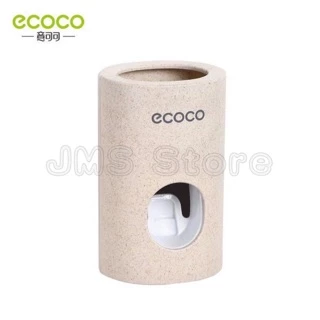 ecoco เครื่องบีบยาสีฟันอัตโนมัติ ติดตั้งง่าย ไม่เจาะผนัง วัสดุธรรมชาติ E1703