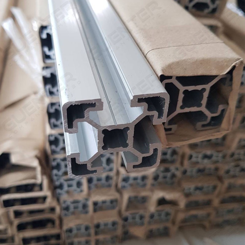 อลูมิเนียมโปรไฟล์ 40×40 T-Slot มีหลายขนาด (สั่งตัดได้ ขนาด cm) ยาวสุด 1 เมตร สินค้ามาตรฐาน ราคาถูกสุด [ALPC-44-TS] ราคา ถูกที่สุด ดีลบีเคเค แกลเลอรีภาพที่ 5