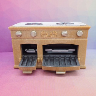 เตาอบจิ๋ว Sylvanian Families  Kitchen Spares - Brown Oven