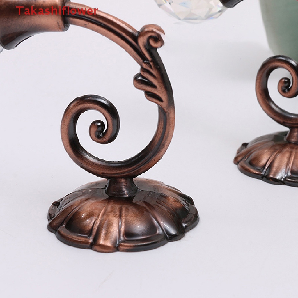 แนะนำ ผ้าม่าน (Takashiflower) ตะขอโลหะคริสตัล สําหรับแขวนผ้าม่าน 2 ชิ้น ราคาพิเศษ มีเก็บเงินปลายทาง