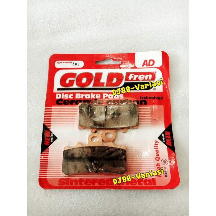 Goldfren 305 KTm duke 200 duke 390 ktm rc 200 rc390 ผ้าเบรคหน้า