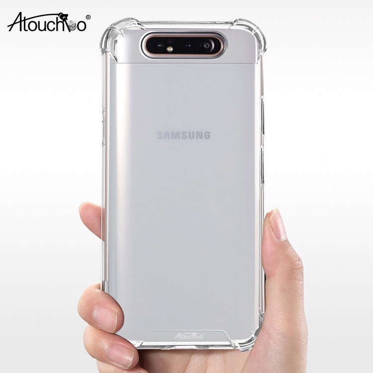 ส่งจากไทย เคสมือถือ เคสKingkong Atouchbo Case Samsung Galaxy A80 เคสใส เคสกันกระแทก ขอบนิ่ม-หลังแข็ง