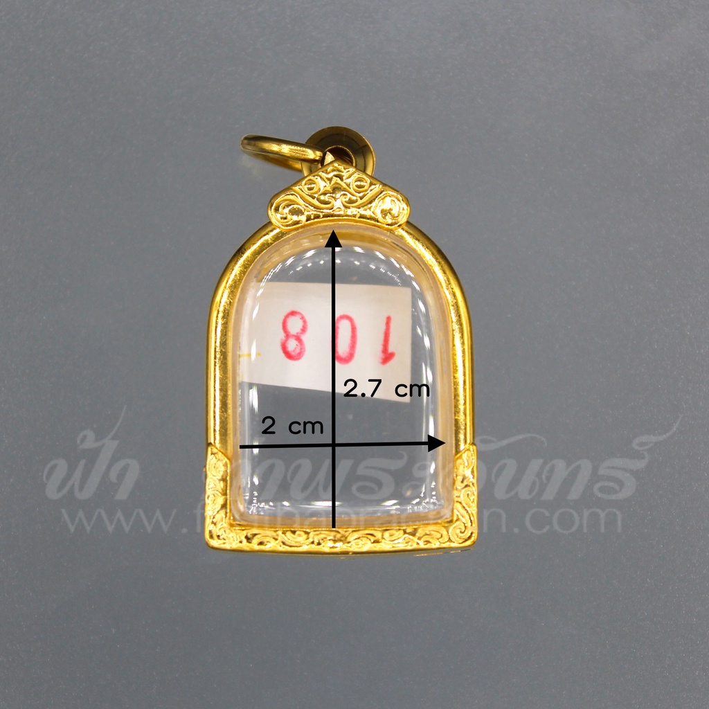 ตลับซุ้มกอ กรอบพระ เลเซอร์ สแตนเลสยิงเลเซอร์