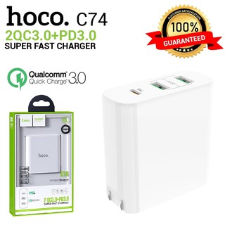 hoco. C74 63W Speedmaster PD3.0+QC3.0 charger