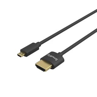 🔥ส่งไวจากไทย🔥Smallrig อัลตร้าสลิม 4K Hdmi สายเคเบิ้ล (D ถึง A) 55 ซม -3043