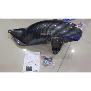 กันดีดใน YAMAHA AEROX ลายฟิล์มเครฟล่า