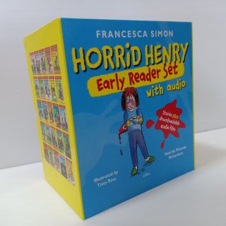 Horrid Henry Early Reader Set with audio #25 books